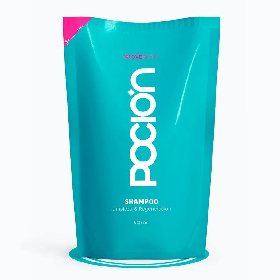 Refill Shampoo La Poción Doypack x 440ml