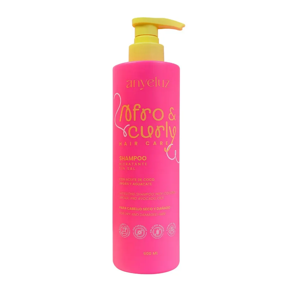 Shampoo Anyeluz Afro-Curly x 600ml