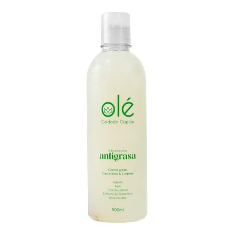 Shampoo Ole Antigrasa Cebolla, Jengibre y Apio x 500ml
