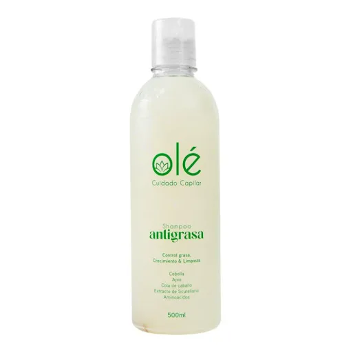 Shampoo Ole Antigrasa Cebolla, Jengibre y Apio x 500ml