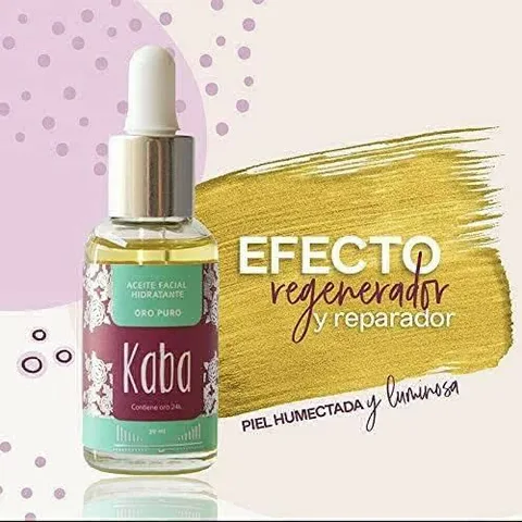 Aceite Facial Hidratante Oro Puro De Kaba