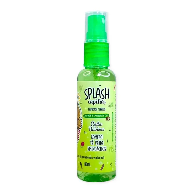 Splash Capilar Limonada De Coco Cositas Deliciosas x 60ml