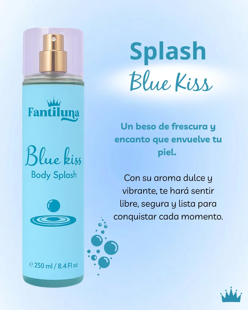 Splash Fantiluna Blue Kiss X 250ML