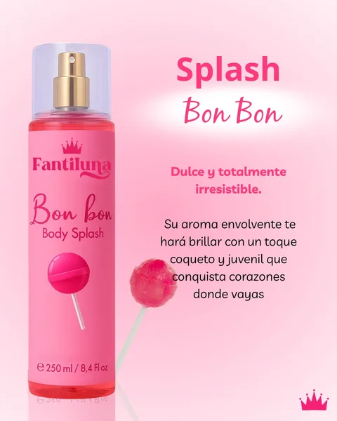 Splash Fantiluna Bom Bom X 250ML