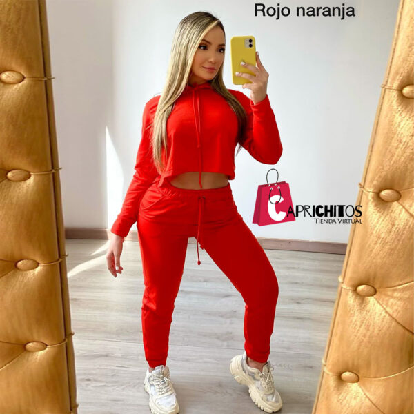 CONJUNTO DAMA ROJO